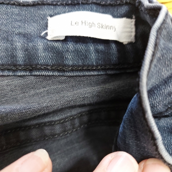 Frame Le High Skinny Crop jeans - Picture 7 of 12